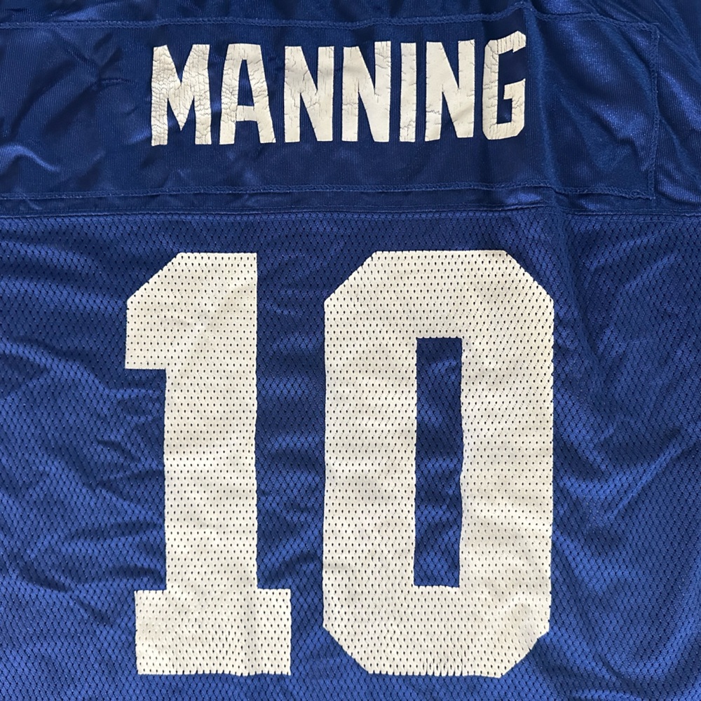 Reebok Men New York Giants Eli Manning Jersey Sz XL - Picture 4 of 8